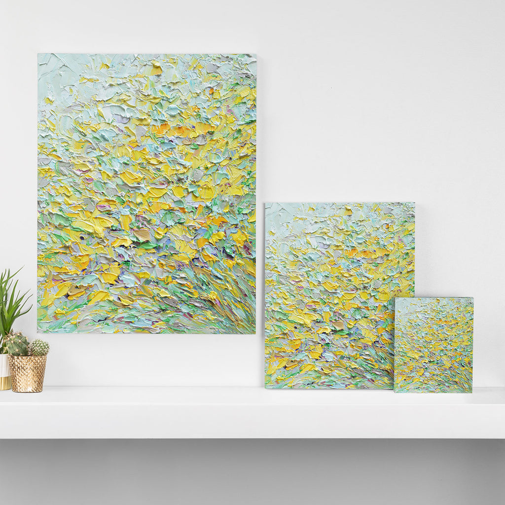 Forsythia Spring Canvas Print Gallery Image 3