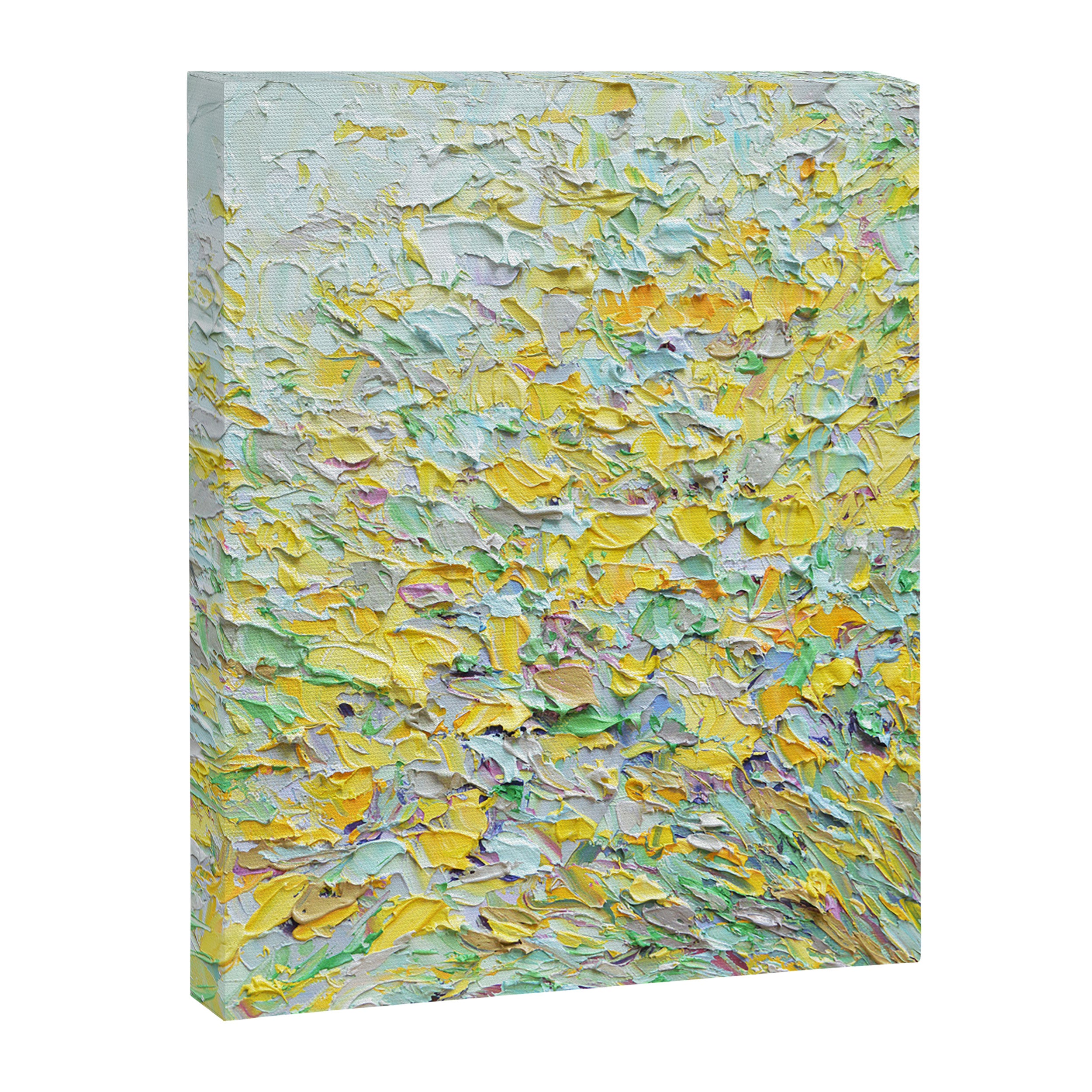 Forsythia Spring Canvas Print Gallery Image 6