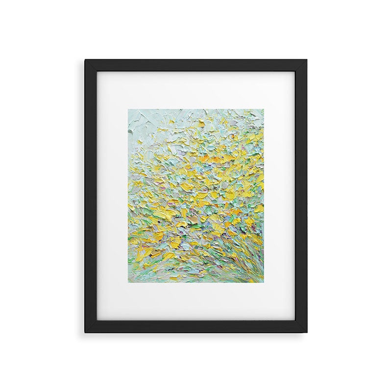 Forsythia Spring Framed Art Print Gallery Image 4