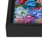 Gerbera Confetti Framed Canvas Print Gallery Image 3