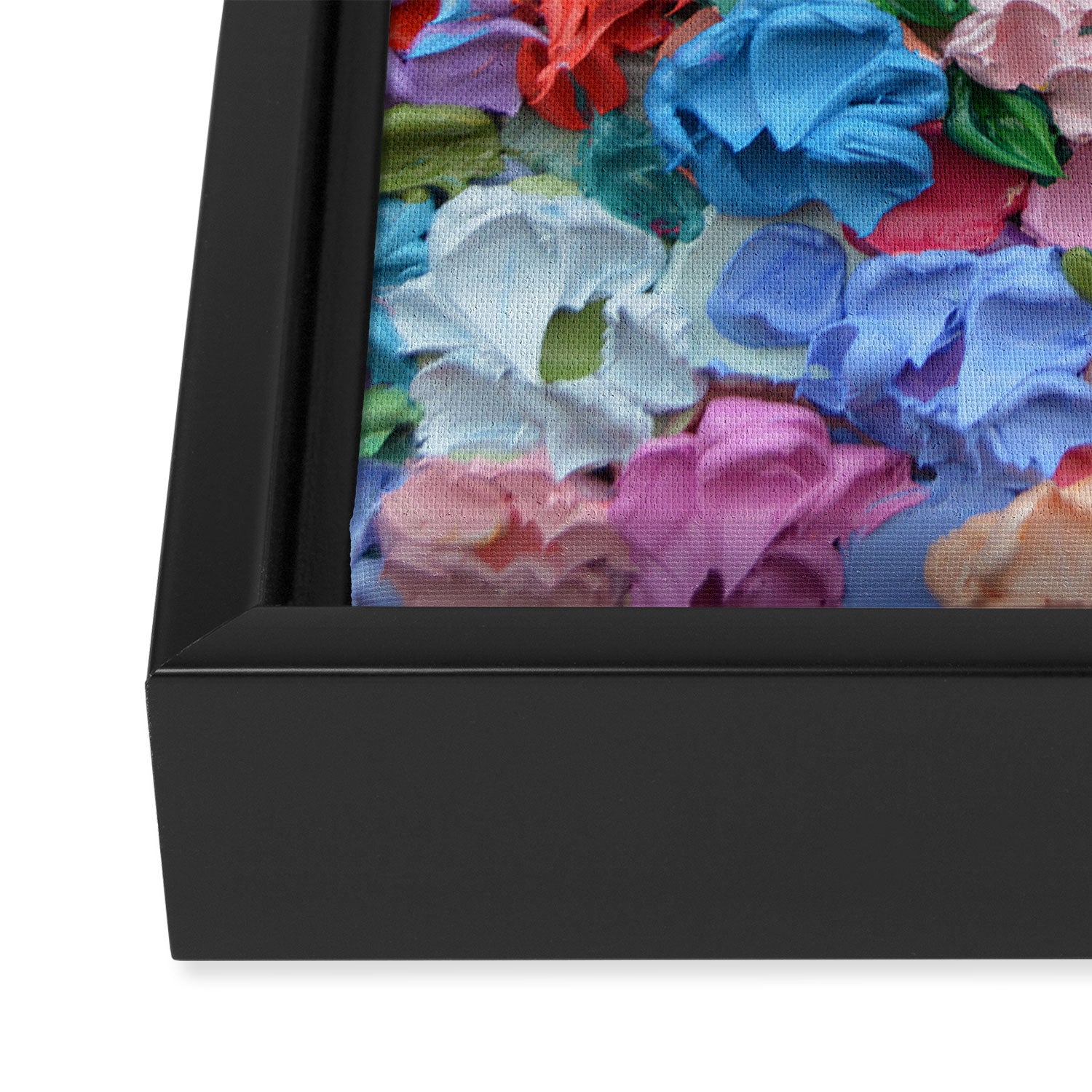 Gerbera Confetti Framed Canvas Print Gallery Image 3