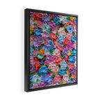 Gerbera Confetti Framed Canvas Print Gallery Image 2