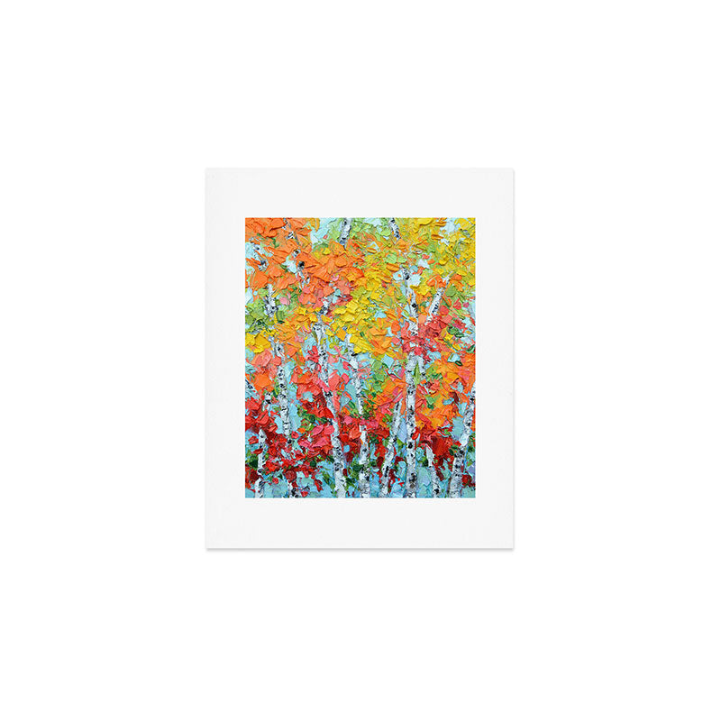 Golden Forest Art Print Gallery Image 1