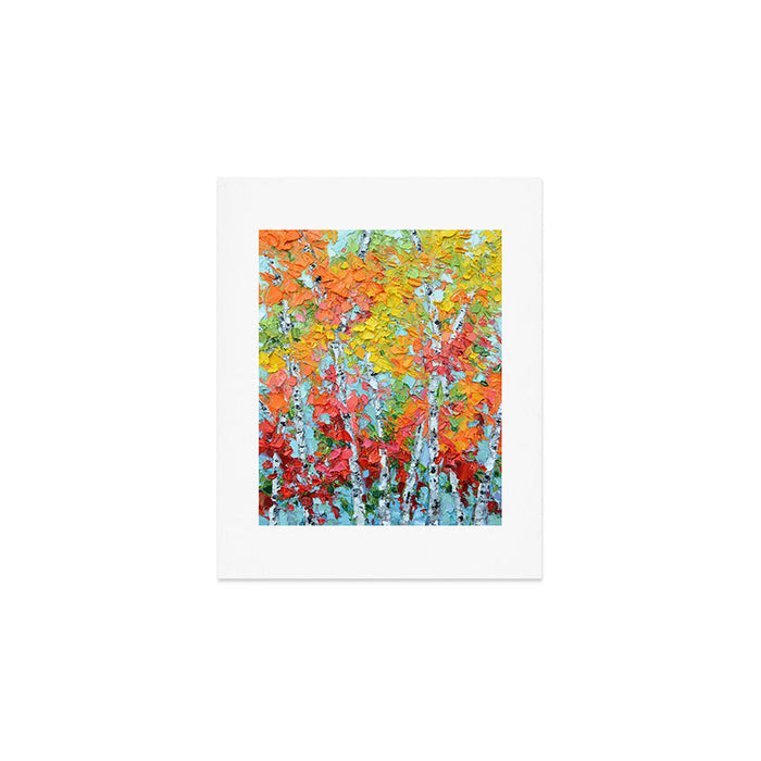 Golden Forest Art Print Gallery Image 1
