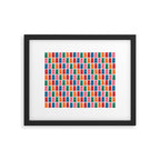 Gummy Bear Rainbow on PInk Framed Art Print Gallery Image 5
