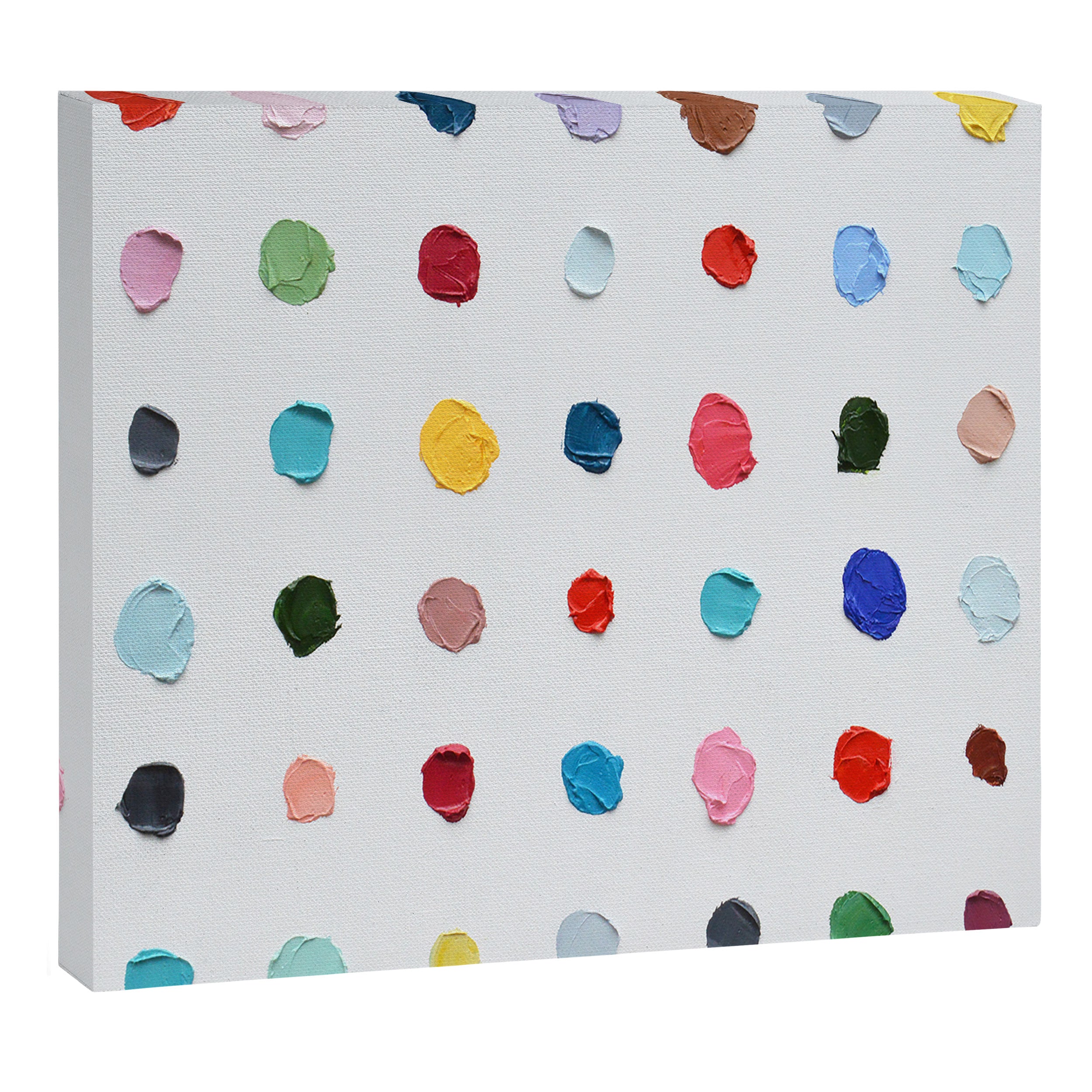 Infinite Polka Daubs Canvas Print Gallery Image 14