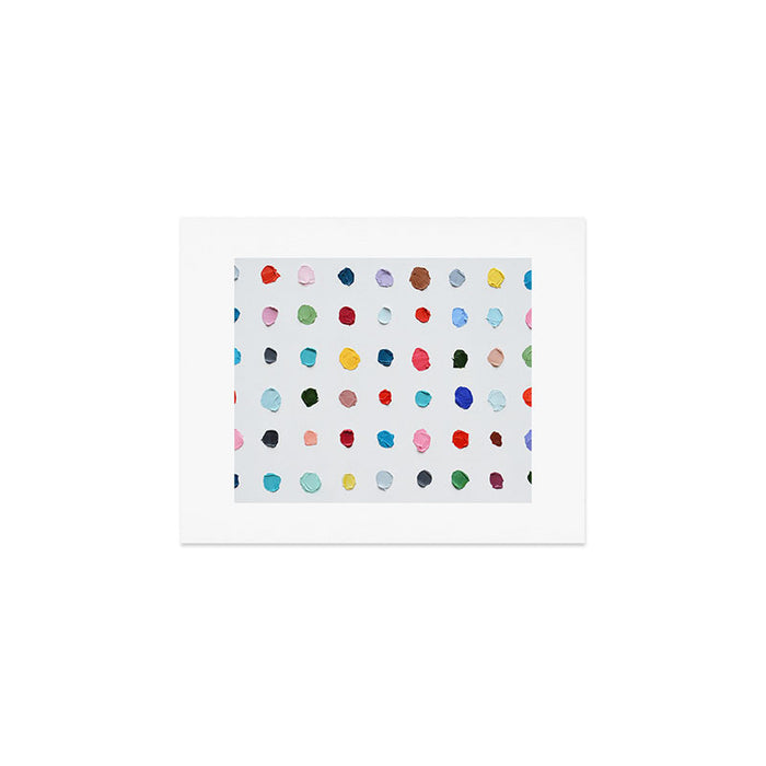 Infinite Polka Daubs Art Print Gallery Image 1