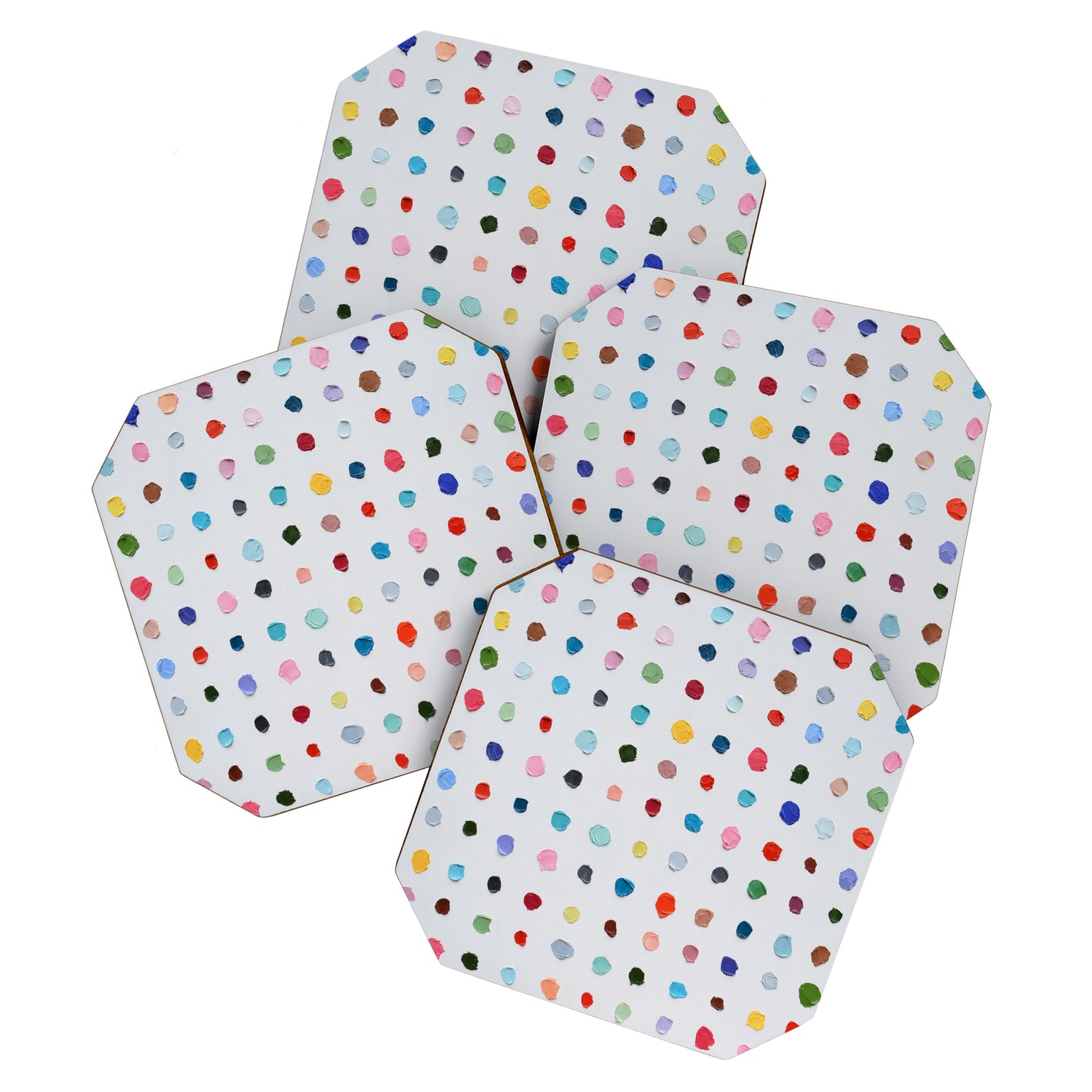 Infinite Polka Daubs Coaster Gallery Image 1