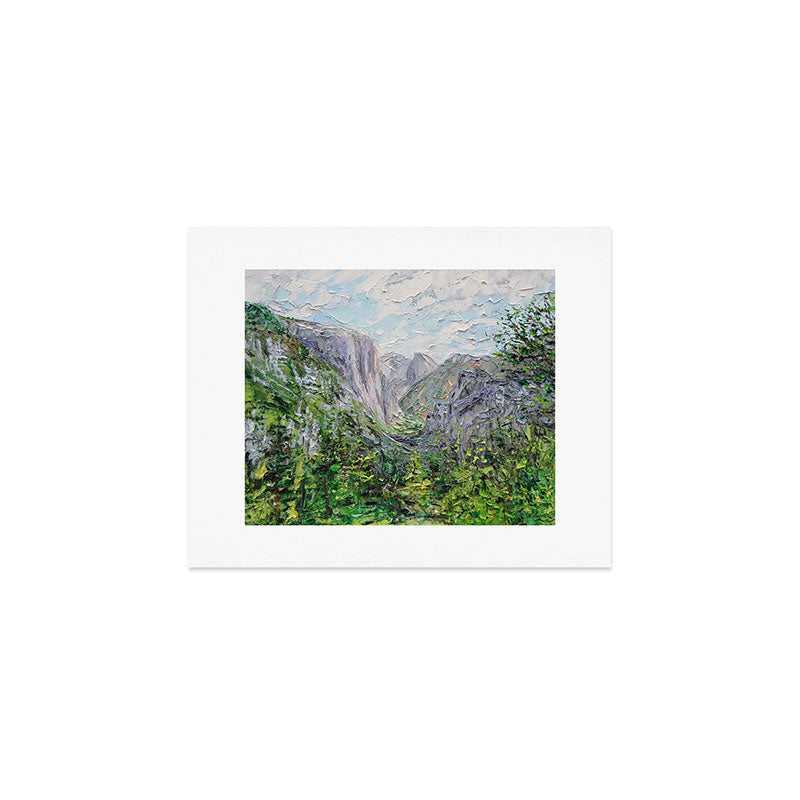 Inspiration Point, Yosemite Art Print Gallery Image 1