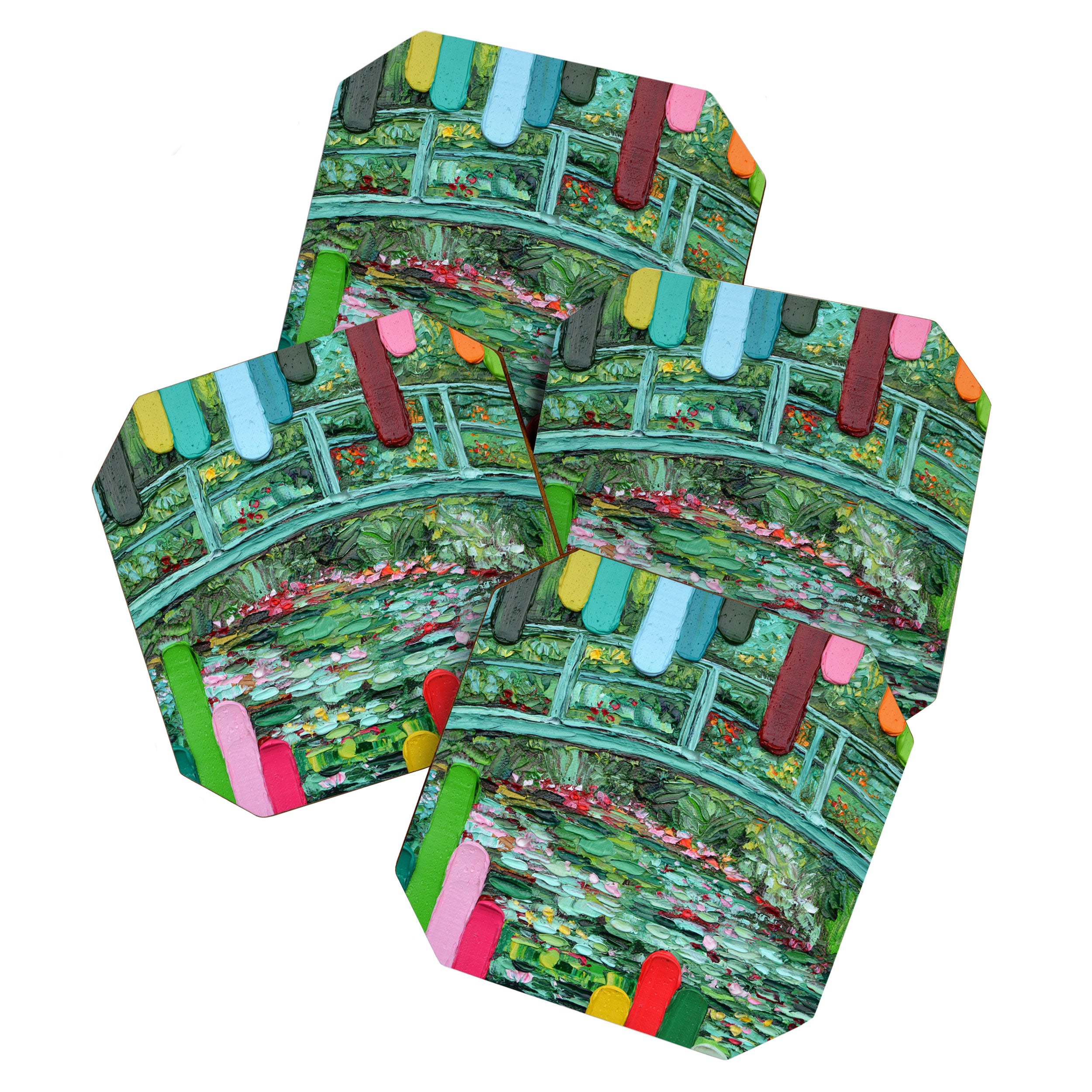 Japanese Footbridge Coaster Gallery Image 1