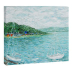 Lakeside Summer 1 Canvas Print Gallery Image 3