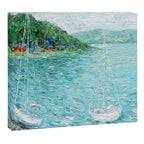 Lakeside Summer 1 Canvas Print Gallery Image 14