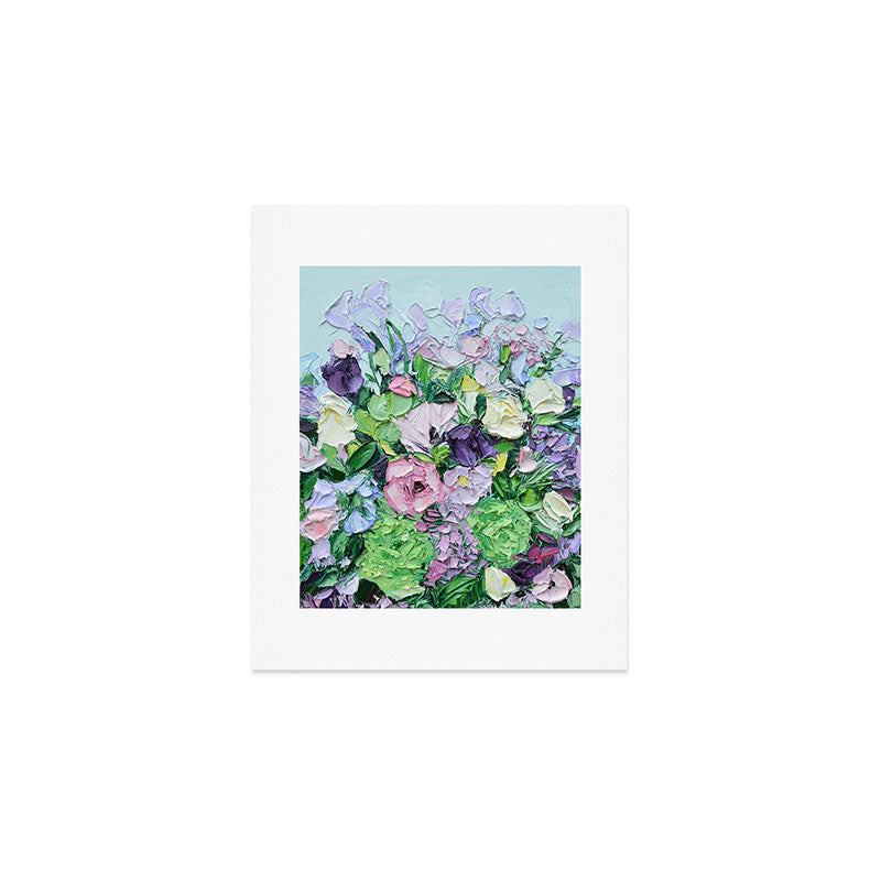 Lilac Bouquet Art Print Gallery Image 1