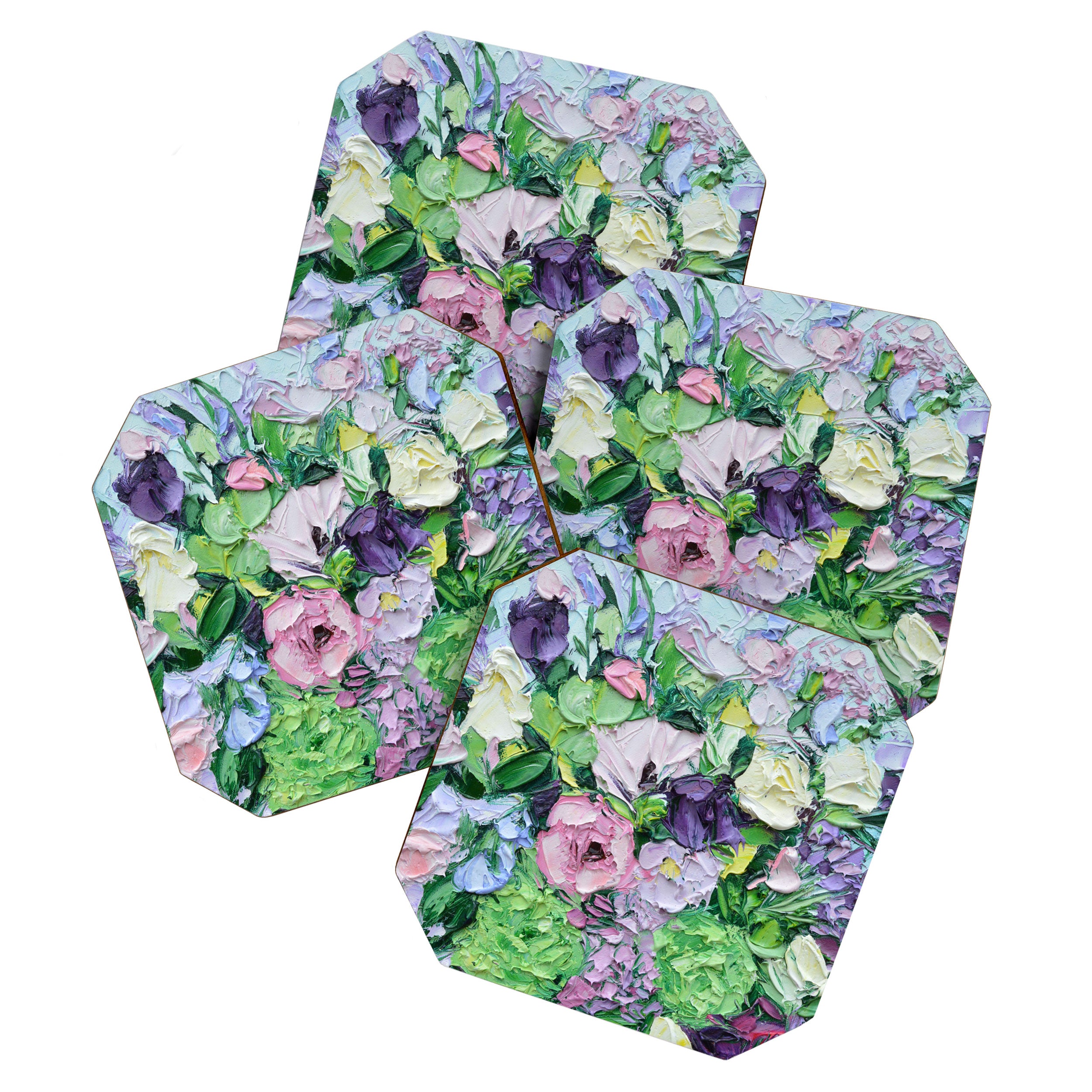 Lilac Bouquet Coaster Gallery Image 1