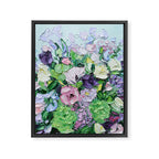 Lilac Bouquet Framed Canvas Print Gallery Image 6