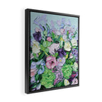 Lilac Bouquet Framed Canvas Print Gallery Image 2