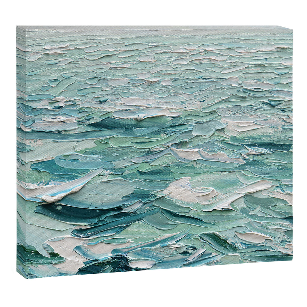 Minty Seas Canvas Print Gallery Image 3