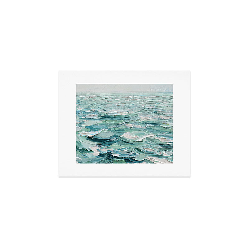 Minty Seas Art Print Gallery Image 1