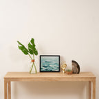 Minty Seas Framed Canvas Print Gallery Image 4