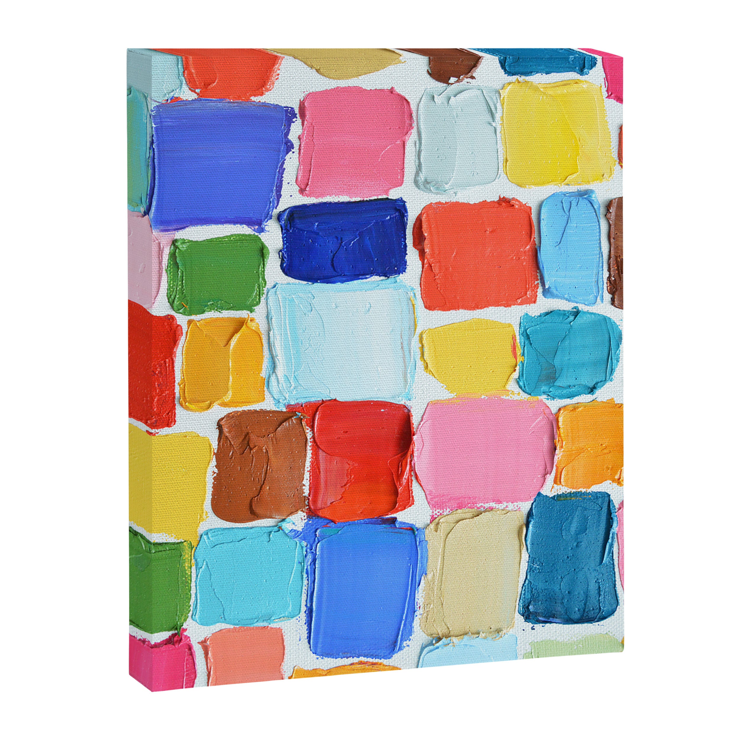 Mod Polka Daubs Canvas Print Gallery Image 8