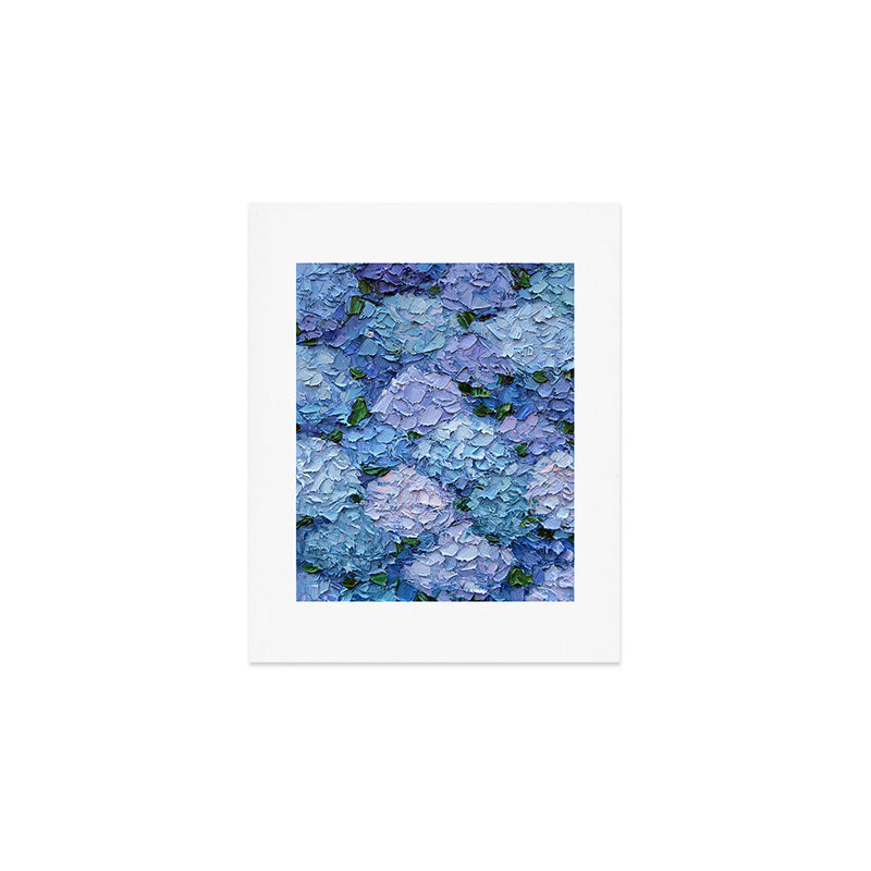 Moonlight Hydrangeas 2 Art Print Gallery Image 1