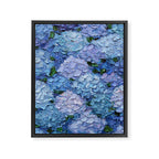 Moonlight Hydrangeas 2 Framed Canvas Print Gallery Image 6