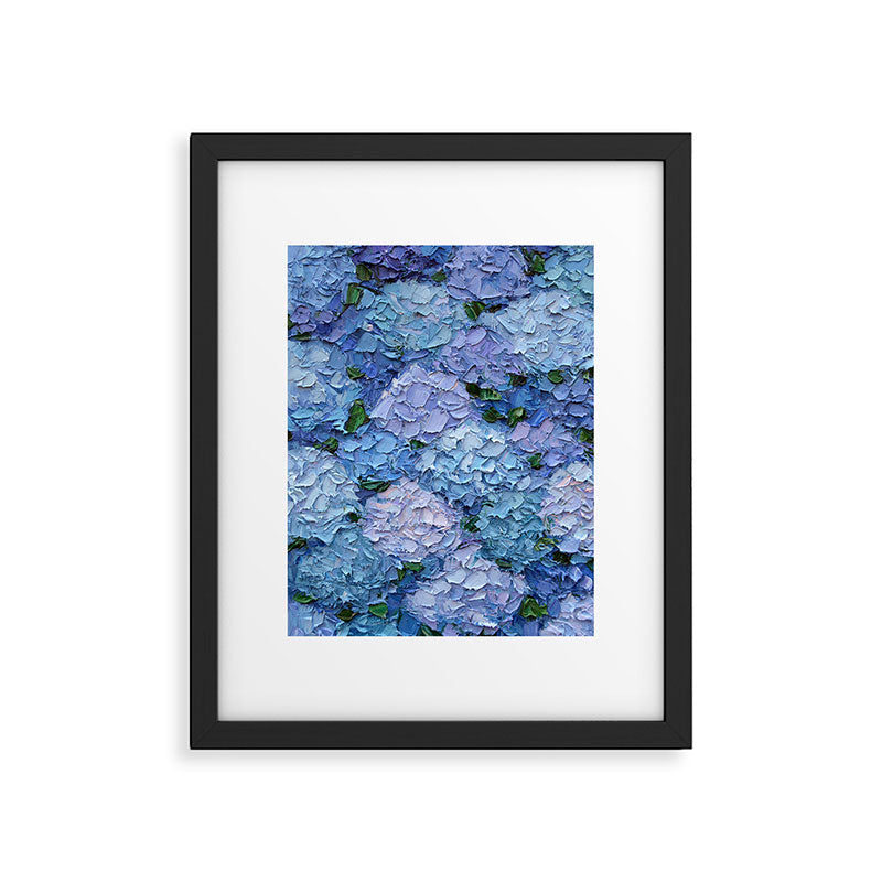 Moonlight Hydrangeas 2 Framed Art Print Gallery Image 5