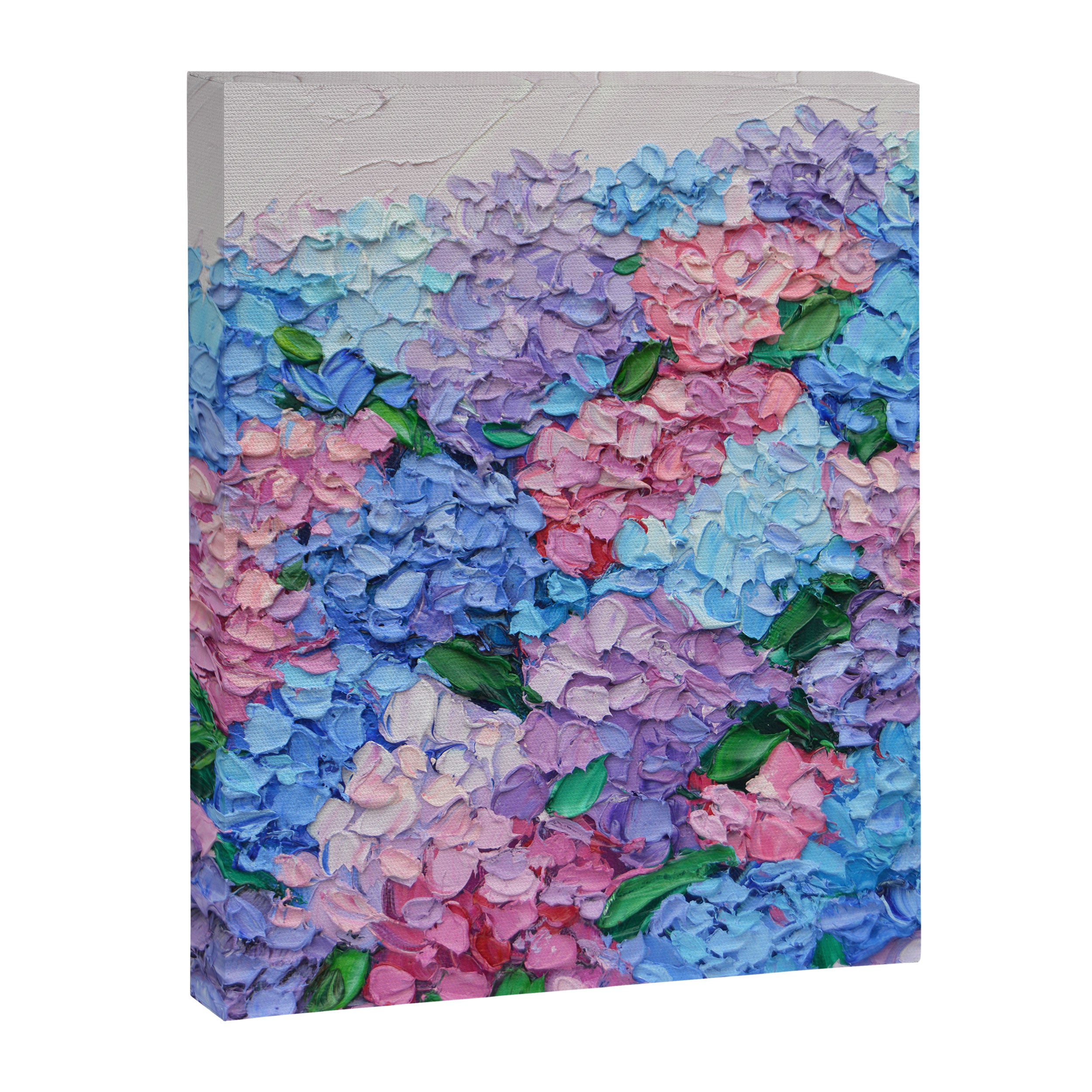 Moonlit Hydrangeas Canvas Print Gallery Image 6