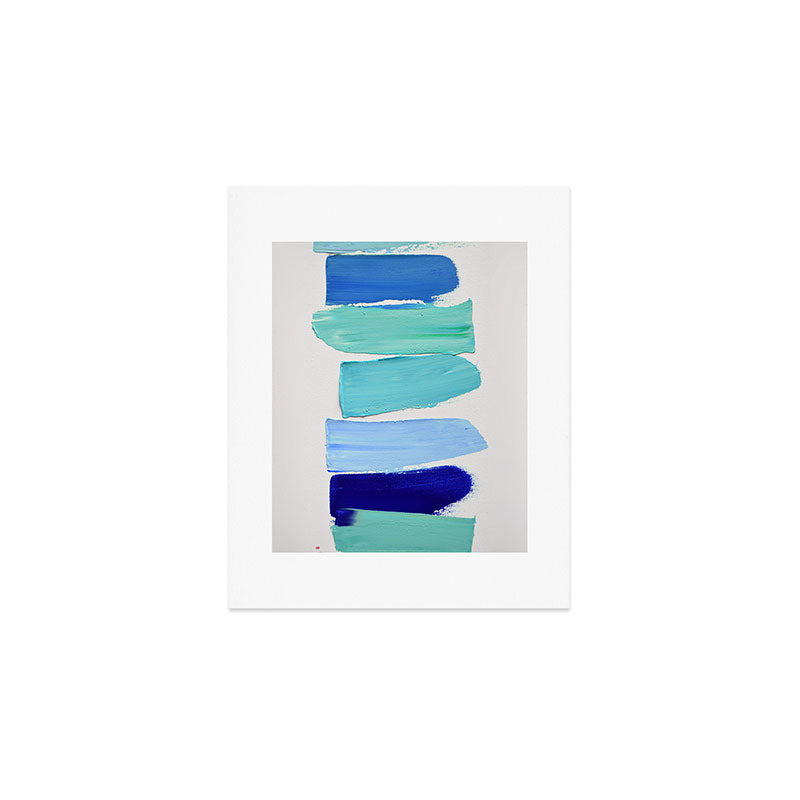 Ocean Blues Art Print Gallery Image 1