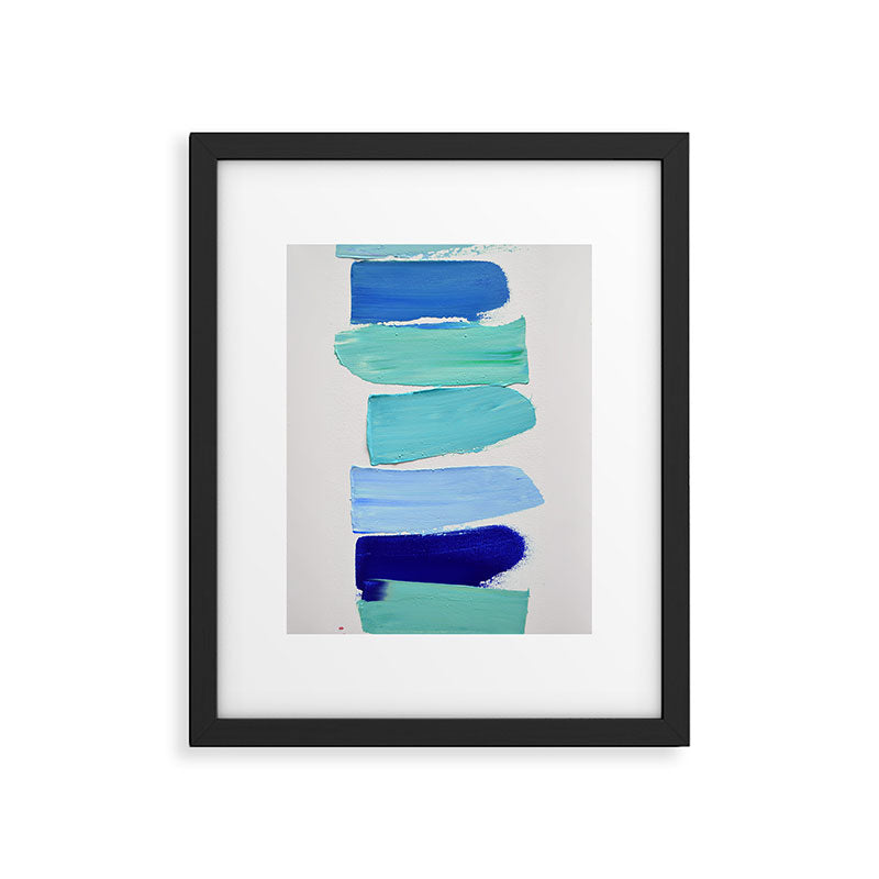 Ocean Blues Framed Art Print Gallery Image 5