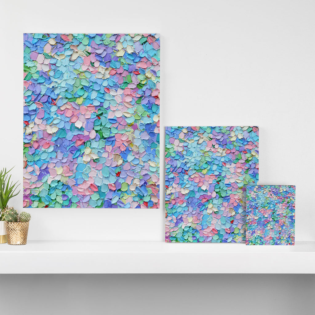 Pastel Petals Canvas Print Gallery Image 3