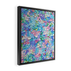 Pastel Petals Framed Canvas Print Gallery Image 2