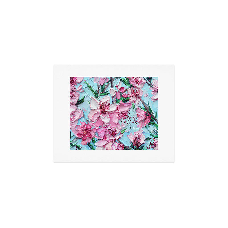 Peach Blossoms Art Print Gallery Image 1