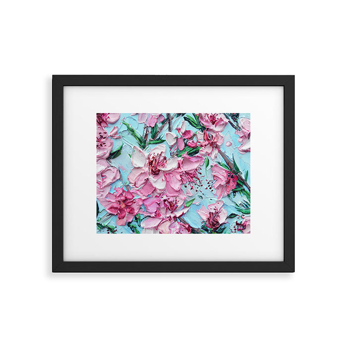 Peach Blossoms Framed Art Print Gallery Image 1