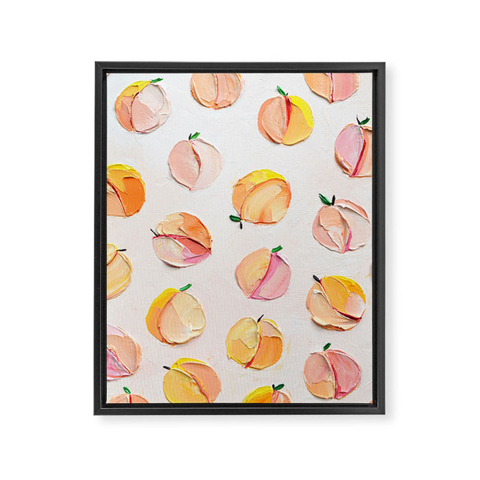 Peaches and Cream 13 Framed Canvas Print Gallery Image 1