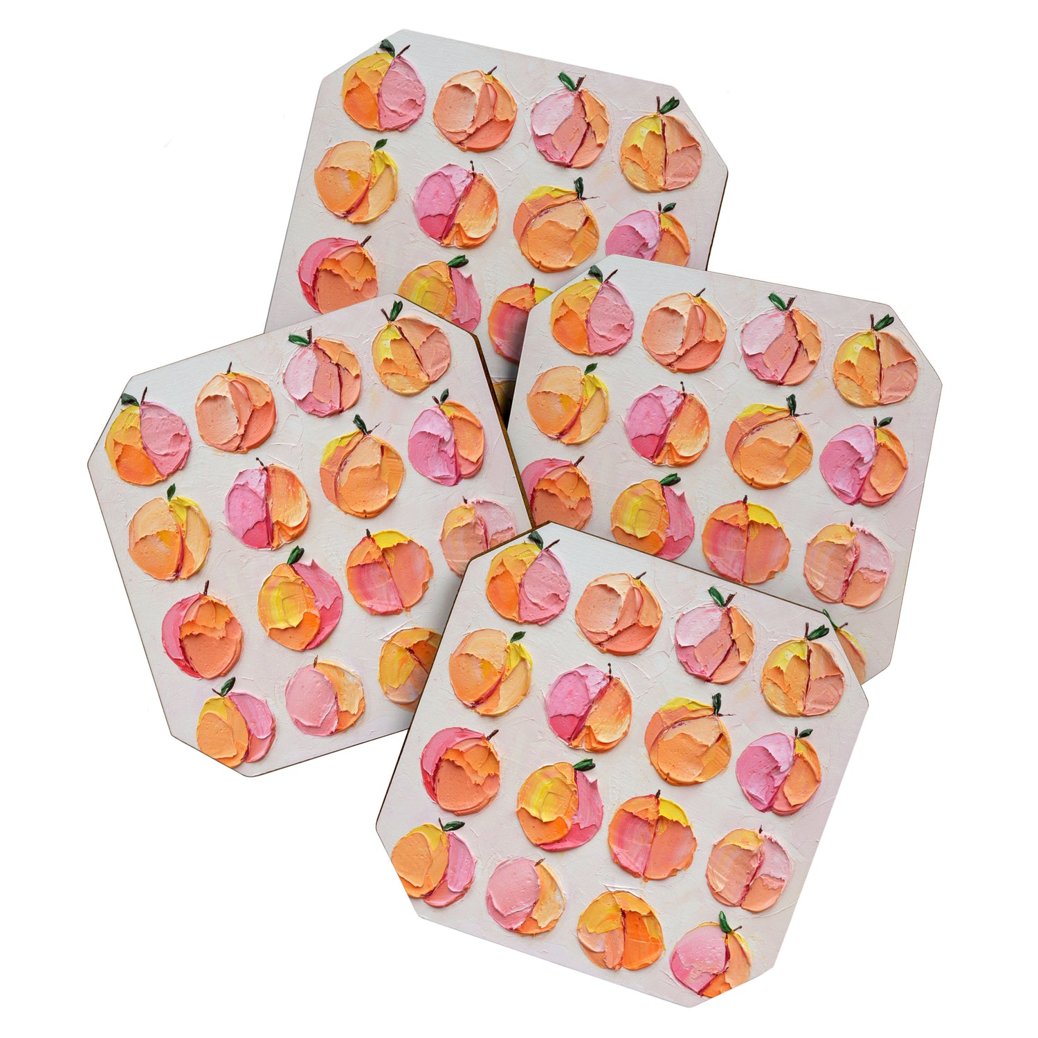 Peaches and Cream 25 Coaster Gallery Image 1