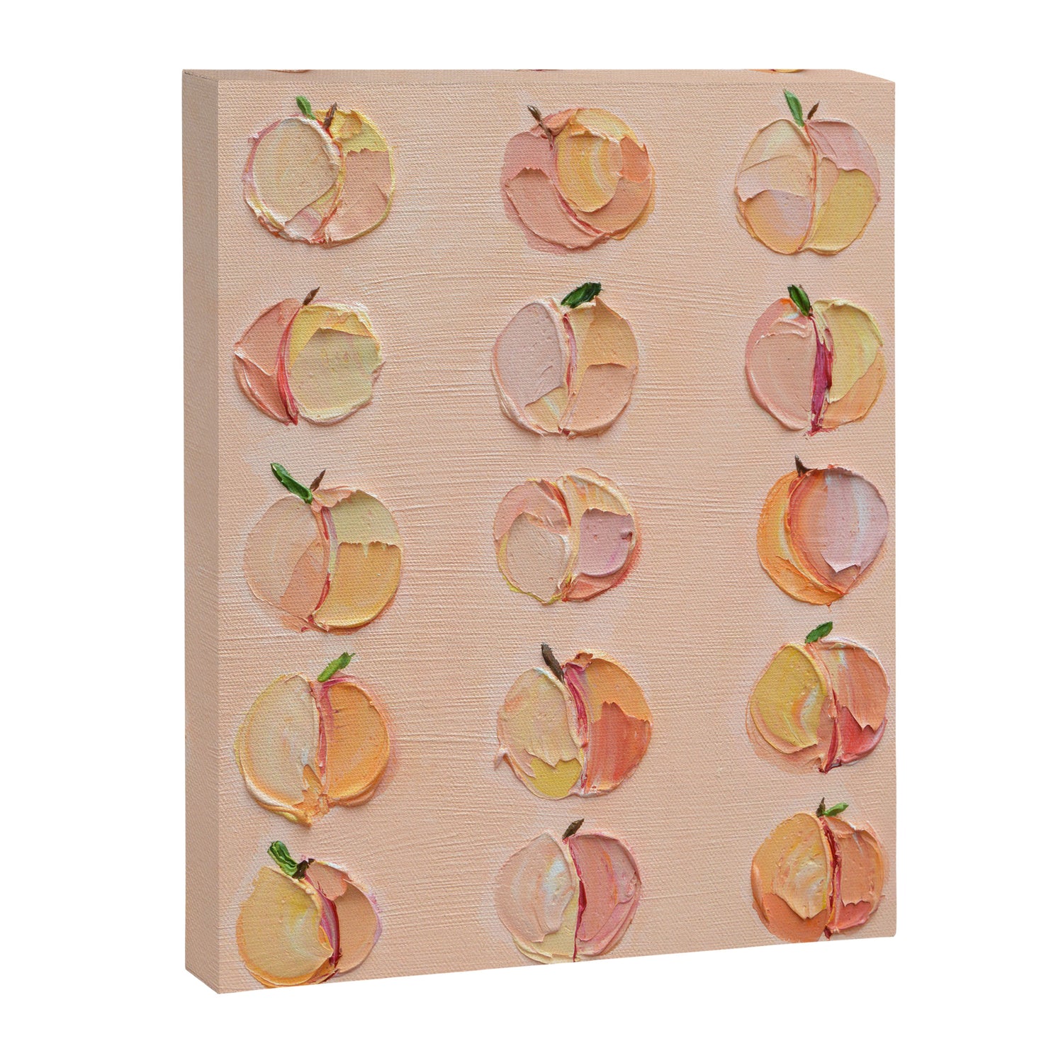 Peaches and Cream 6 Canvas Print Gallery Image 3