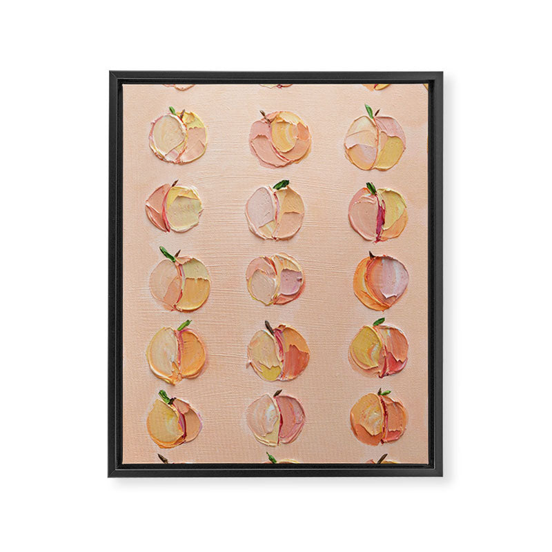 Peaches and Cream 6 Framed Canvas Print Gallery Image 3