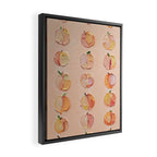 Peaches and Cream 6 Framed Canvas Print Gallery Image 2