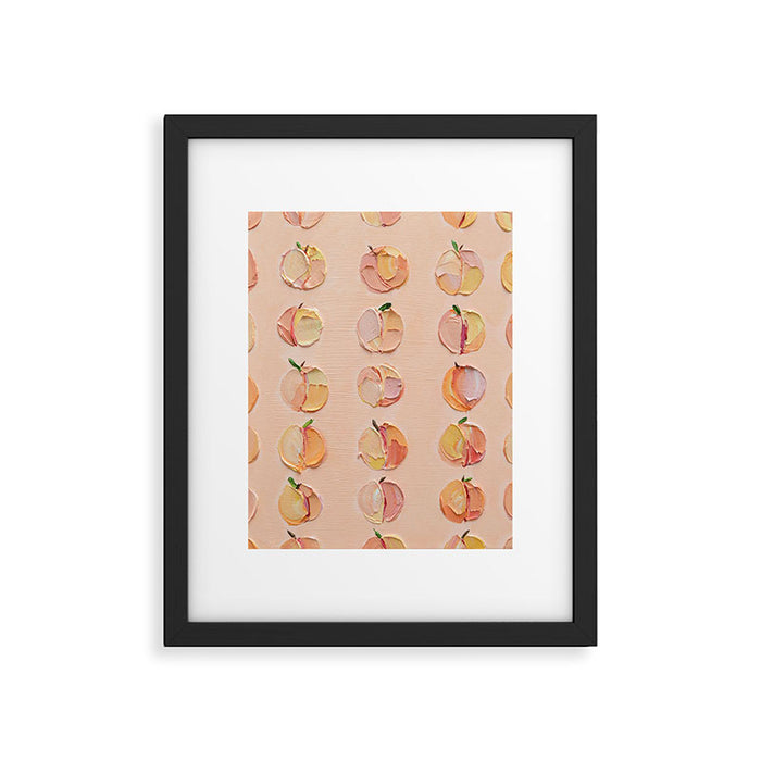 Peaches and Cream 6 Framed Art Print Gallery Image 1