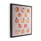 Peaches and Cream Framed Canvas Print Gallery Image 2