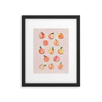 Peaches and Cream Framed Art Print Gallery Image 4