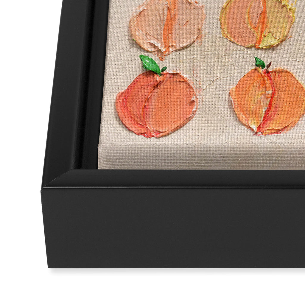 Peachy Keen Framed Canvas Print Gallery Image 2