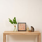 Peachy Keen Framed Canvas Print Gallery Image 3