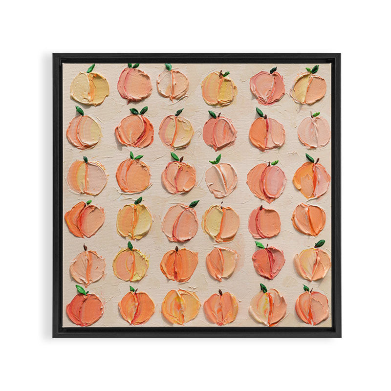 Peachy Keen Framed Canvas Print Gallery Image 3