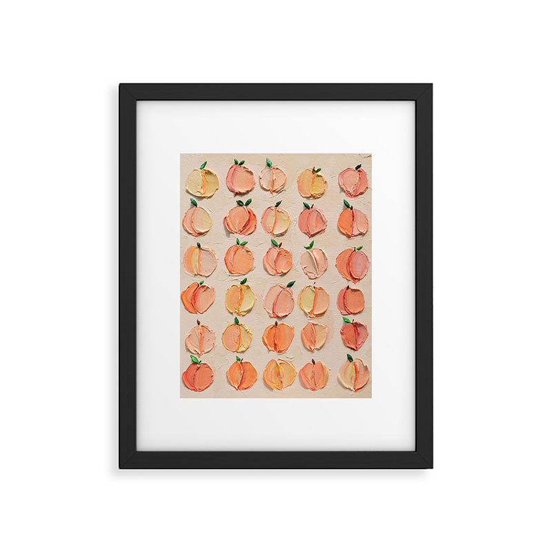 Peachy Keen Framed Art Print Gallery Image 4