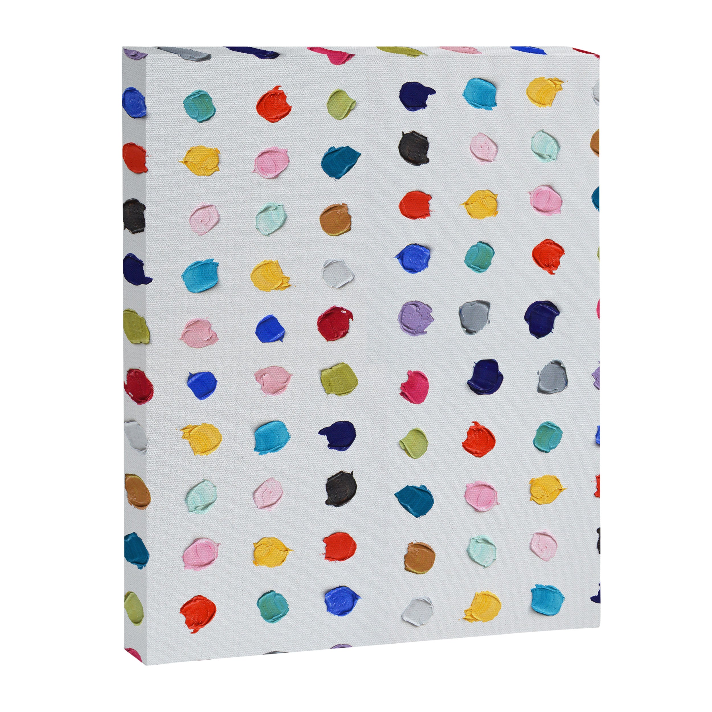 Polka Daubs Canvas Print Gallery Image 6