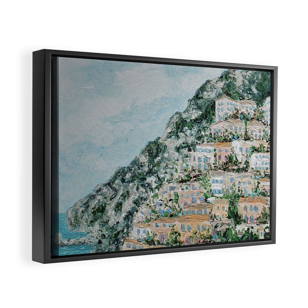 Positano Framed Canvas Print Gallery Image 2