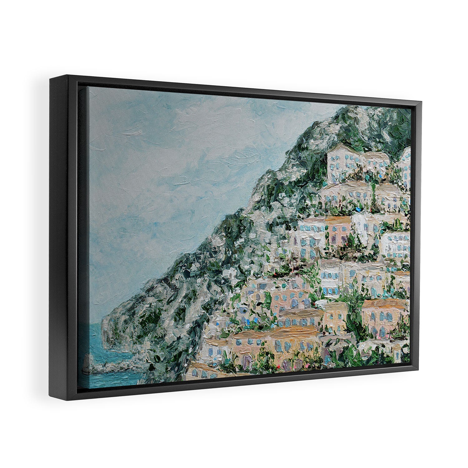 Positano Framed Canvas Print Gallery Image 2