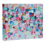 Rainbow Confetti Canvas Print Gallery Image 3